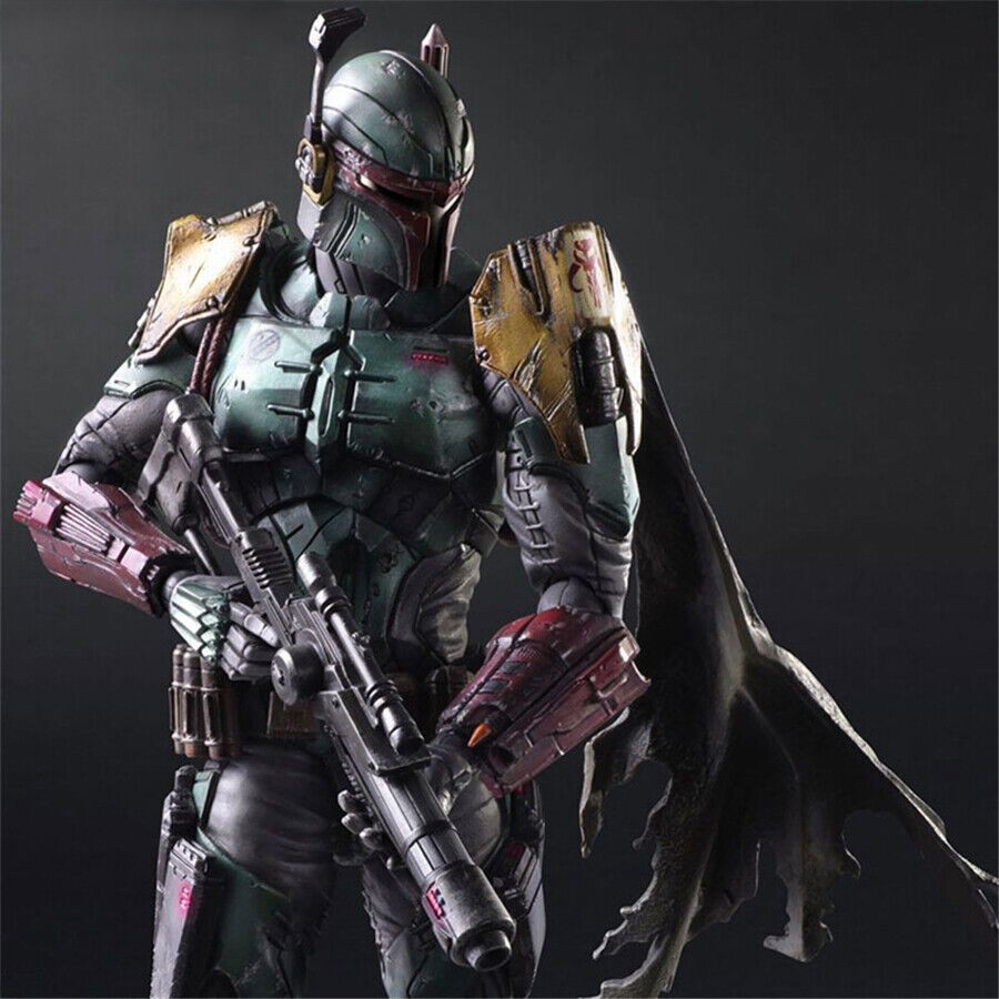 PLAY ARTS Star Wars Bounty Hunter Boba Fett Action Figure