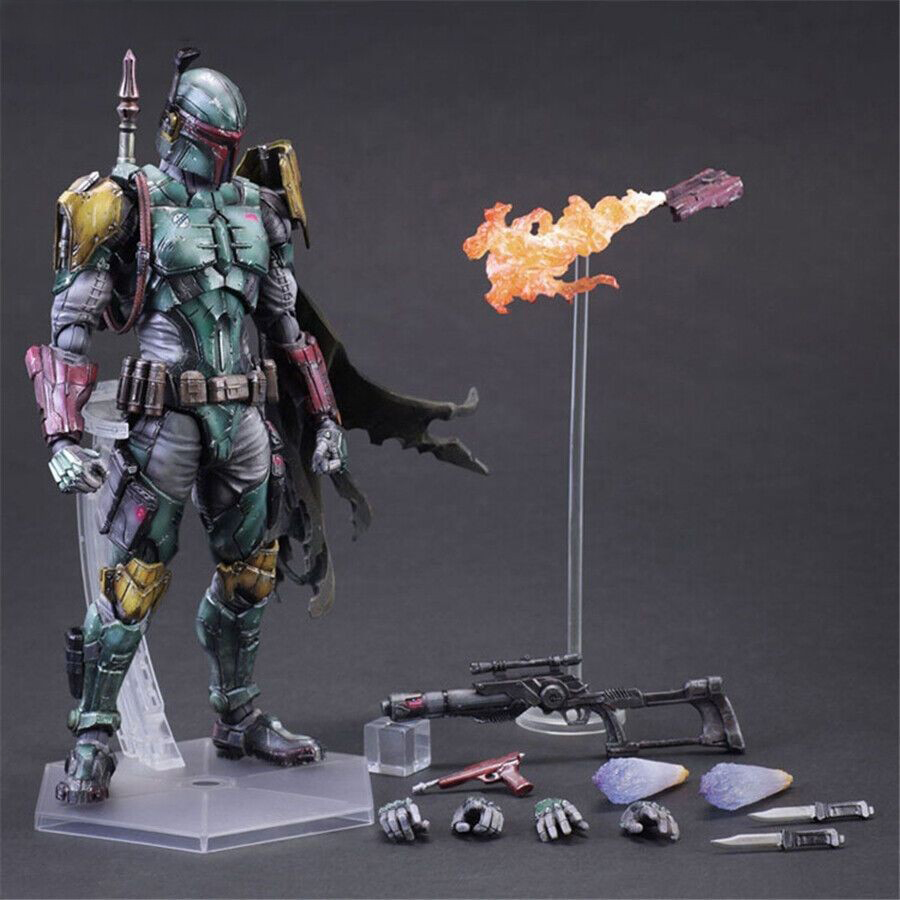 PLAY ARTS Star Wars Bounty Hunter Boba Fett Action Figure