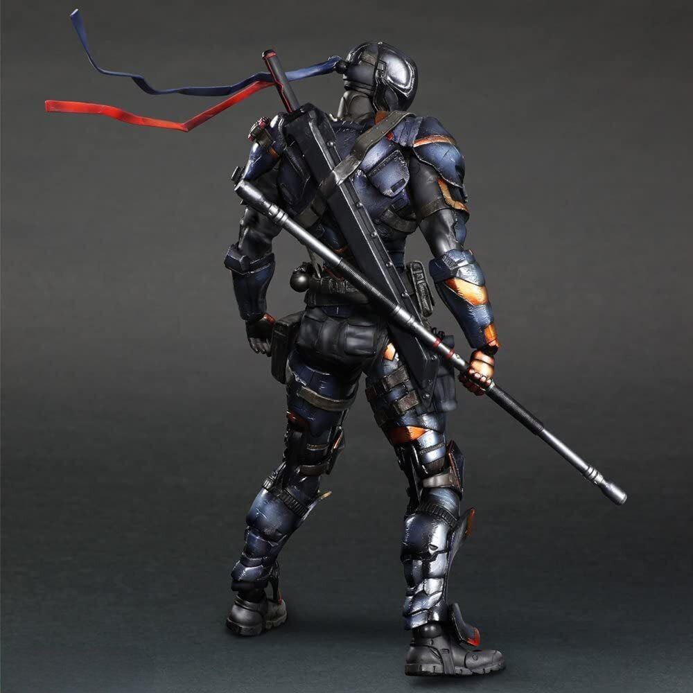 PLAY ARTS Arkham Origins Deathstroke Action Figure