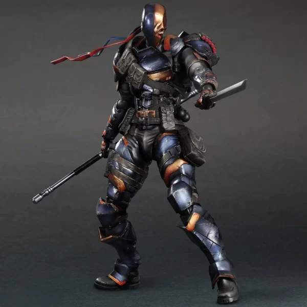 PLAY ARTS Arkham Origins Deathstroke Action Figure