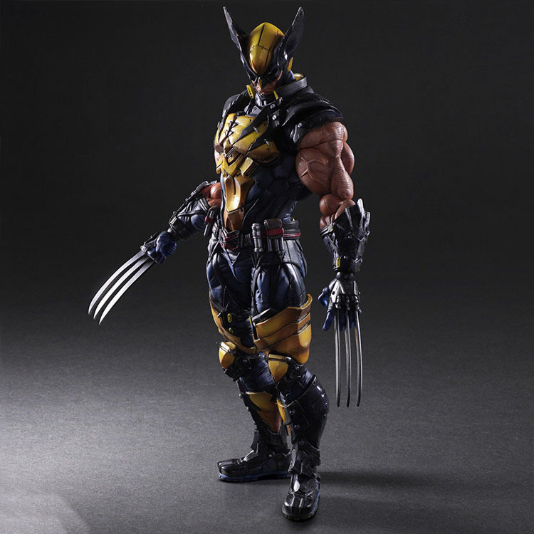PLAY ARTS X-Men Action Figure - Wolverine