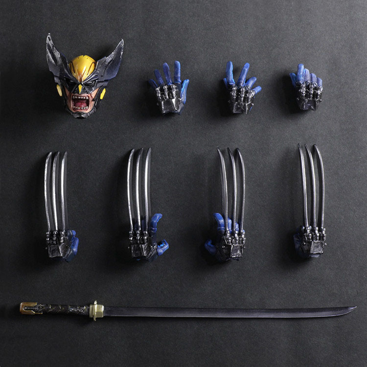 PLAY ARTS X-Men Action Figure - Wolverine