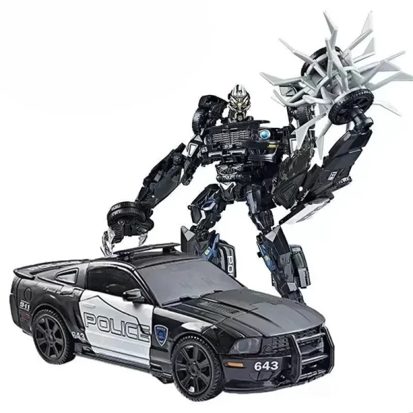 Police Car Transformers Action Figure
