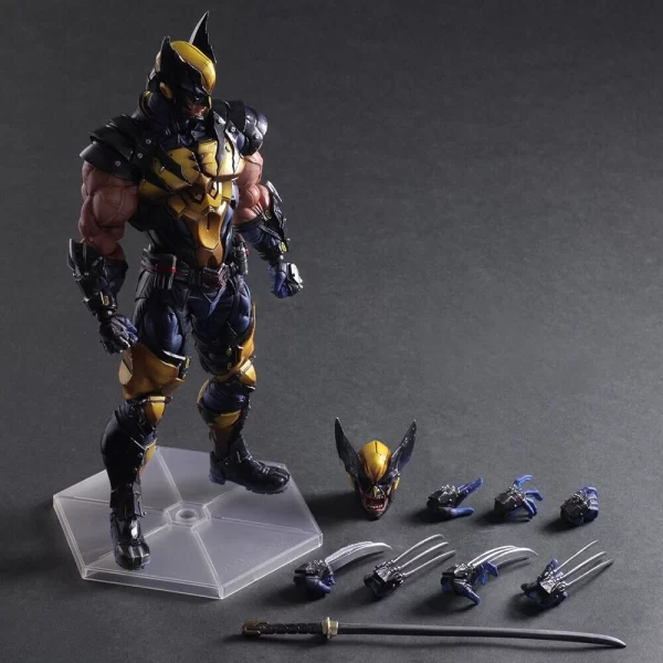 PLAY ARTS X-Men Action Figure - Wolverine