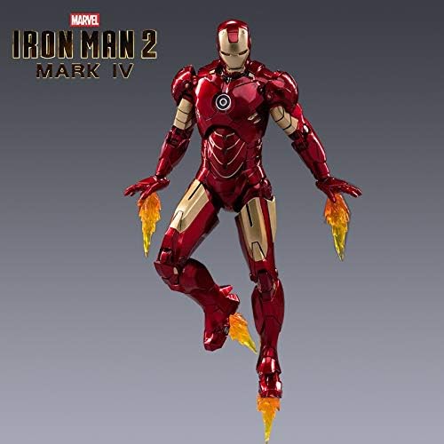 7 Inches Deluxe Collector MK4 Iron Man Action Figures