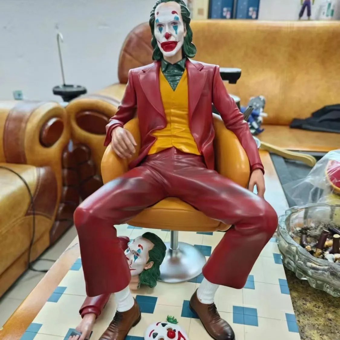 DC classic sitting red Joaquin Joker