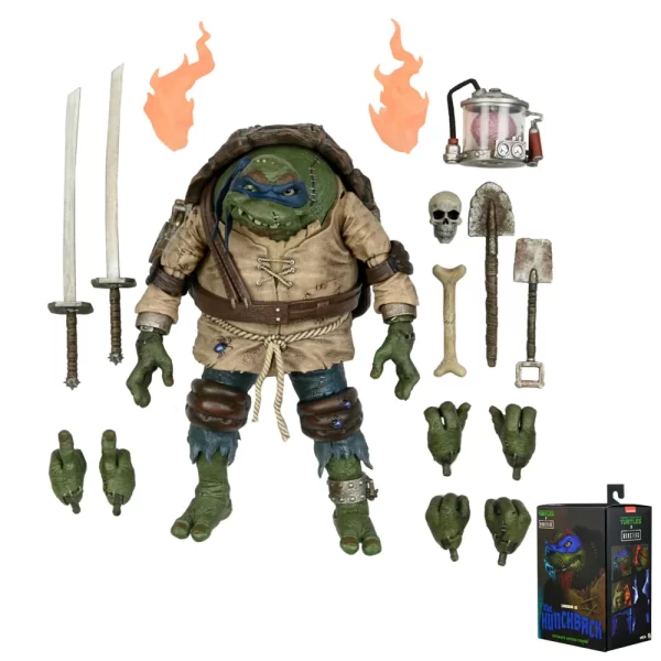 Hunchbacked Monster Teenage Mutant Ninja Turtle Leonardo Action Figure Toy