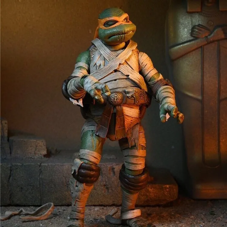 Mummy Michelangelo 7 inch Action figure Model Mummy Michelangelo 7 inch Action figure Model