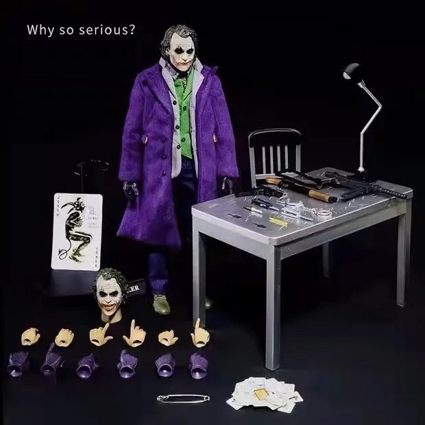 SHF Heath Ledger joker cloth action figure