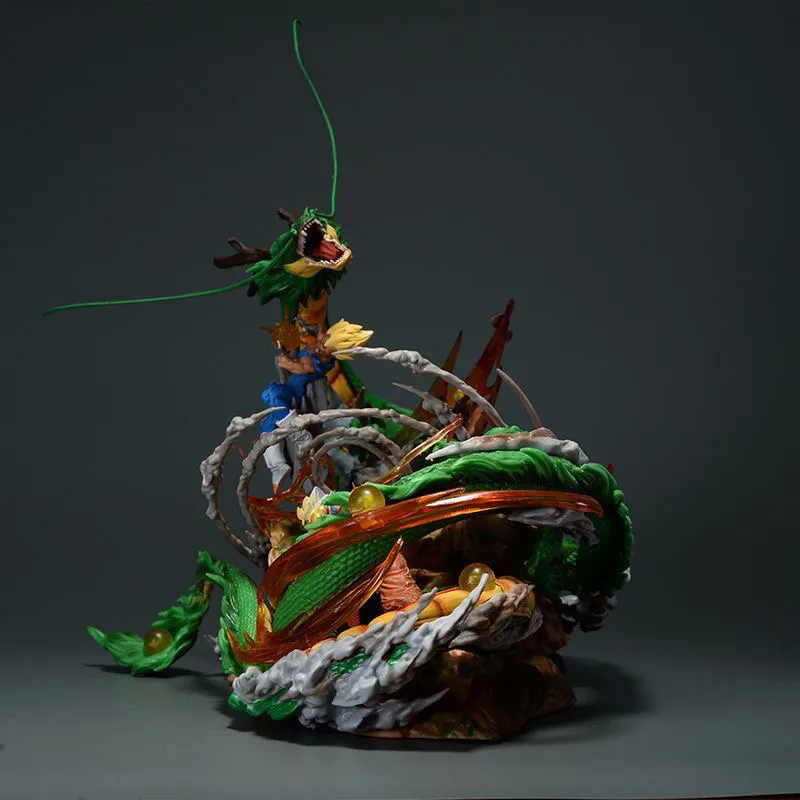 Vegeta And Goku World Duel Scene Model Ornaments