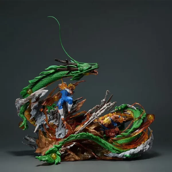 Vegeta And Goku World Duel Scene Model Ornaments