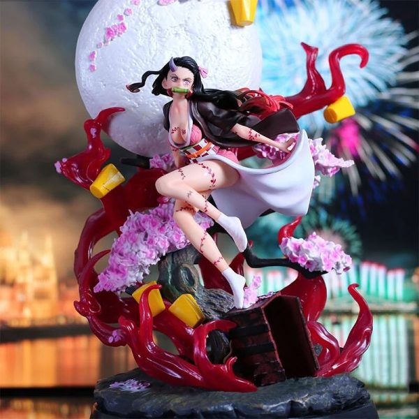 Demon Slayer - Moon Light Scene Kamado Nezuko Action Figures