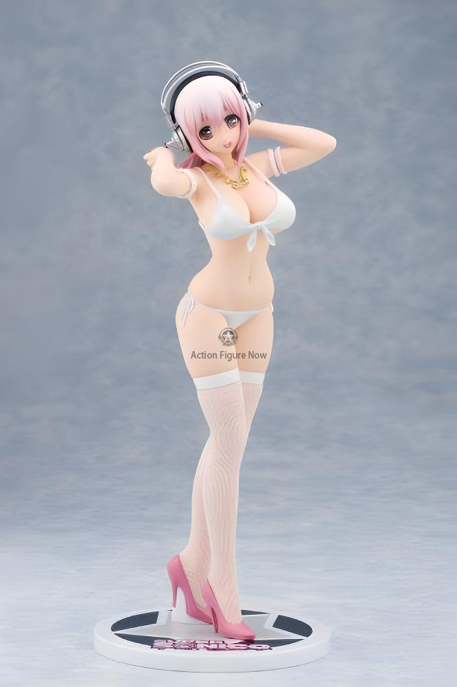 SoniComi - Sonico - Skytube - 1/6 - Gravure Swimsuit, White ver. (Alphamax)