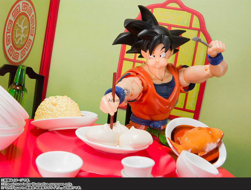 S.H.Figuarts Son Goku's Eating Moderately Set "Dragon Ball Z" S.H.Figuarts Son Goku's Eating Moderately Set "Dragon Ball Z"
