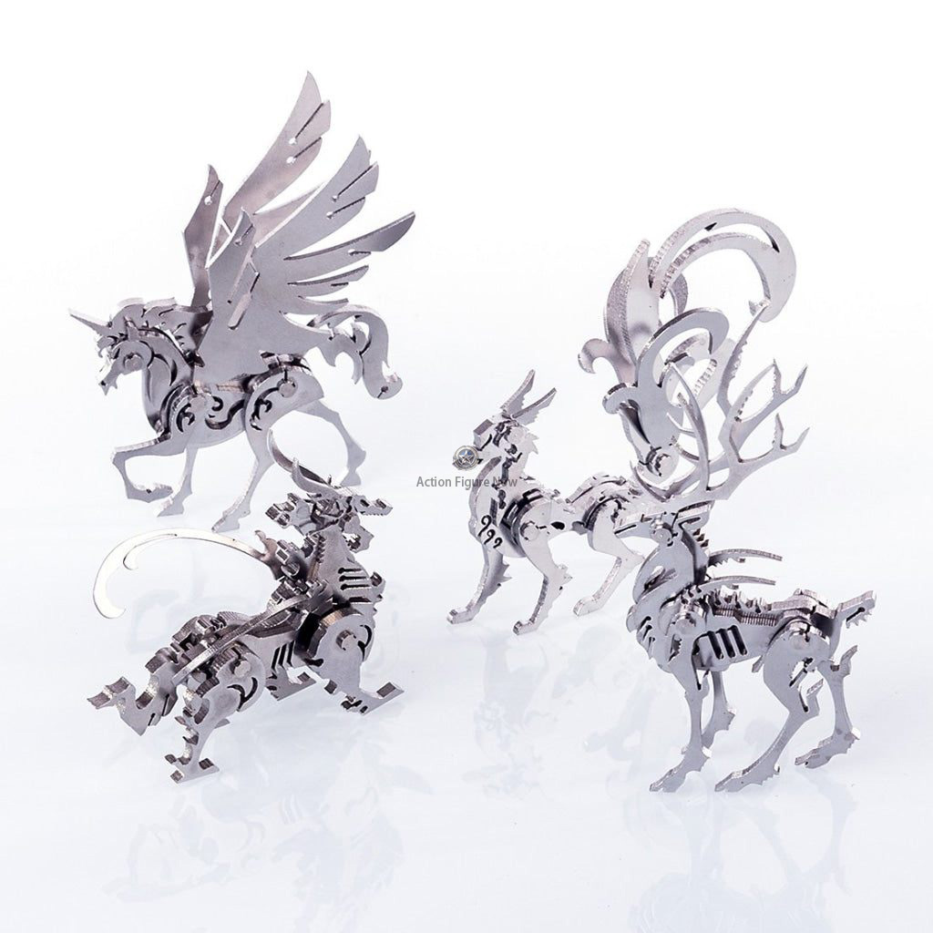 4PCS 3D Animal Sculpture Puzzles 4PCS 3D Animal Sculpture Puzzles