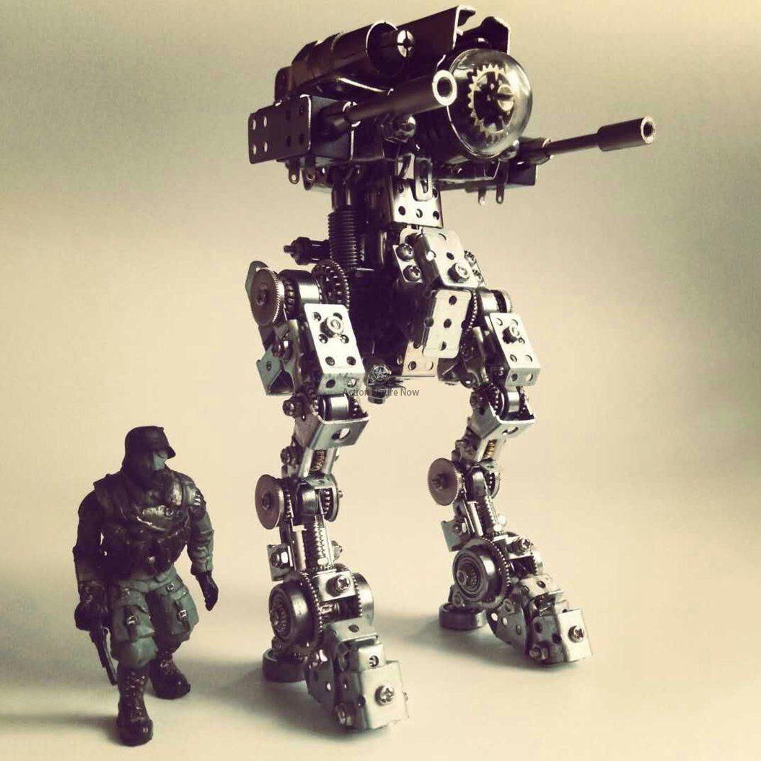 Adult Metal Robot 3D Assembly Puzzle Model - DIY Toy Kit for Home Decoration Adult Metal Robot 3D Assembly Puzzle Model - DIY Toy Kit for Home Decoration