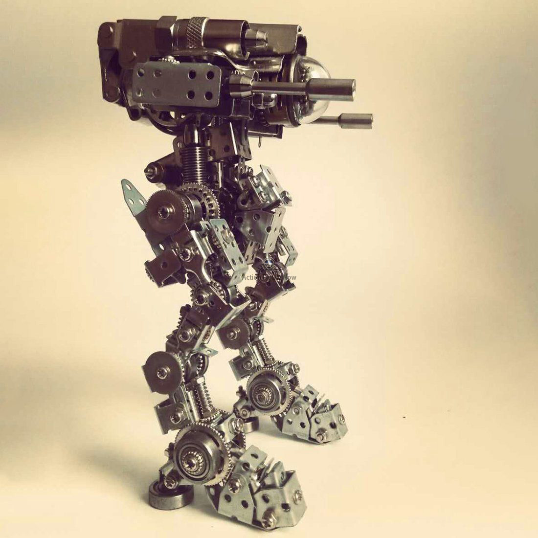 Adult Metal Robot 3D Assembly Puzzle Model - DIY Toy Kit for Home Decoration Adult Metal Robot 3D Assembly Puzzle Model - DIY Toy Kit for Home Decoration