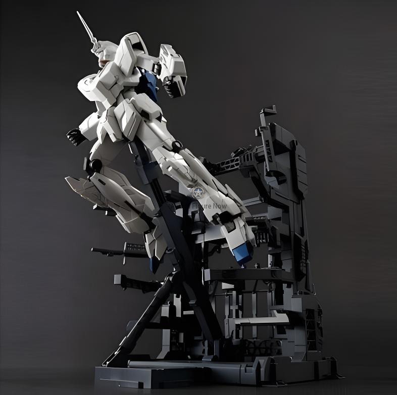 MG Unicorn Gundam HD Color + MS Cage MG Unicorn Gundam HD Color + MS Cage
