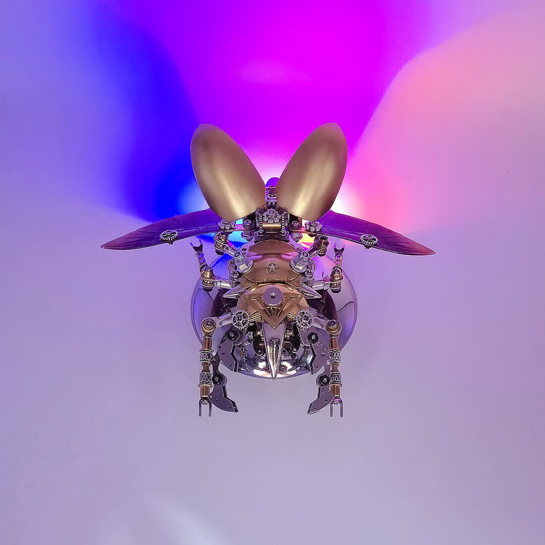 3D DIY Giraffe Stag Beetle Steampunk Insects Metal Puzzle Model Kits 3D DIY Giraffe Stag Beetle Steampunk Insects Metal Puzzle Model Kits