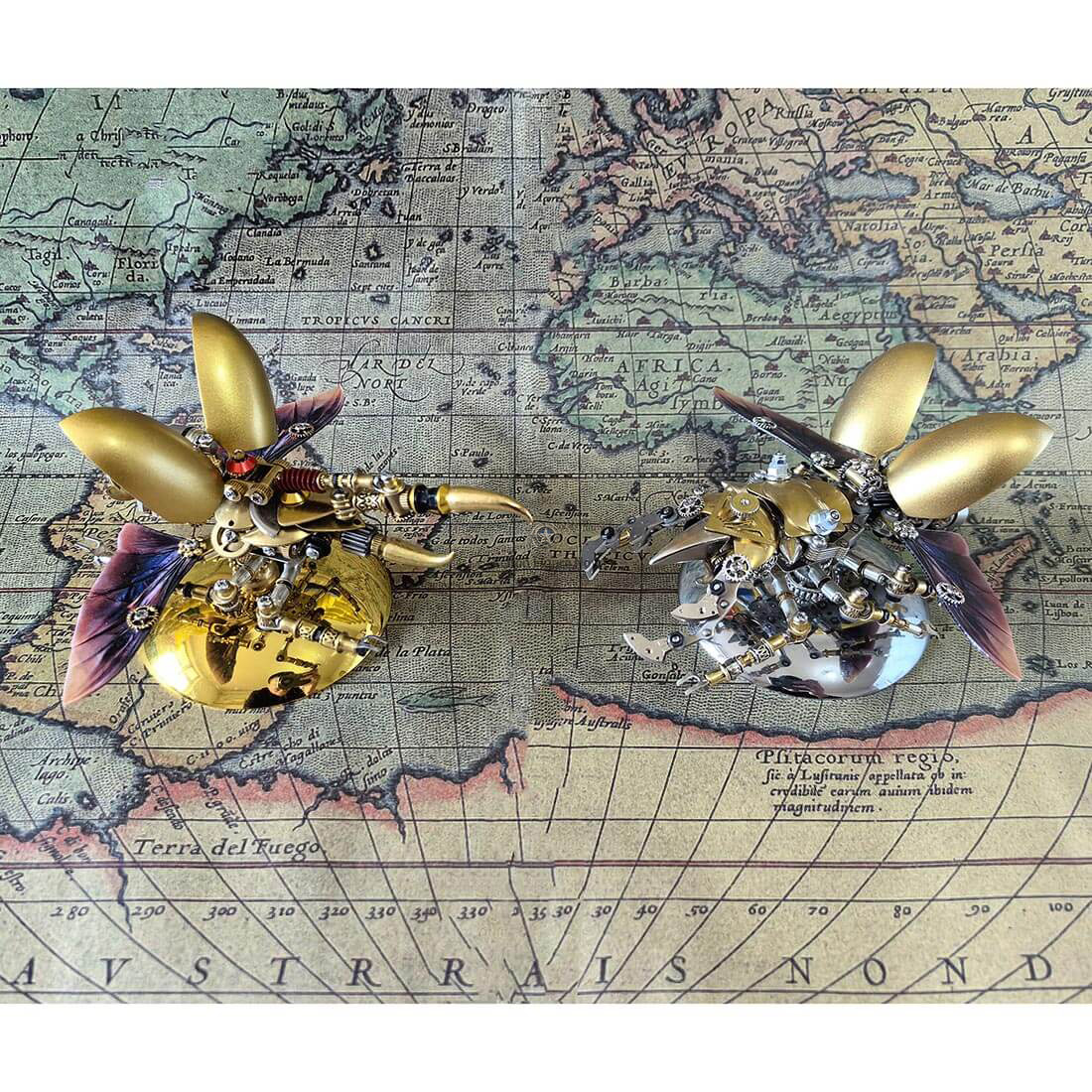 Hercules Beetle 3D Steampunk Metal Art Puzzle Hercules Beetle 3D Steampunk Metal Art Puzzle