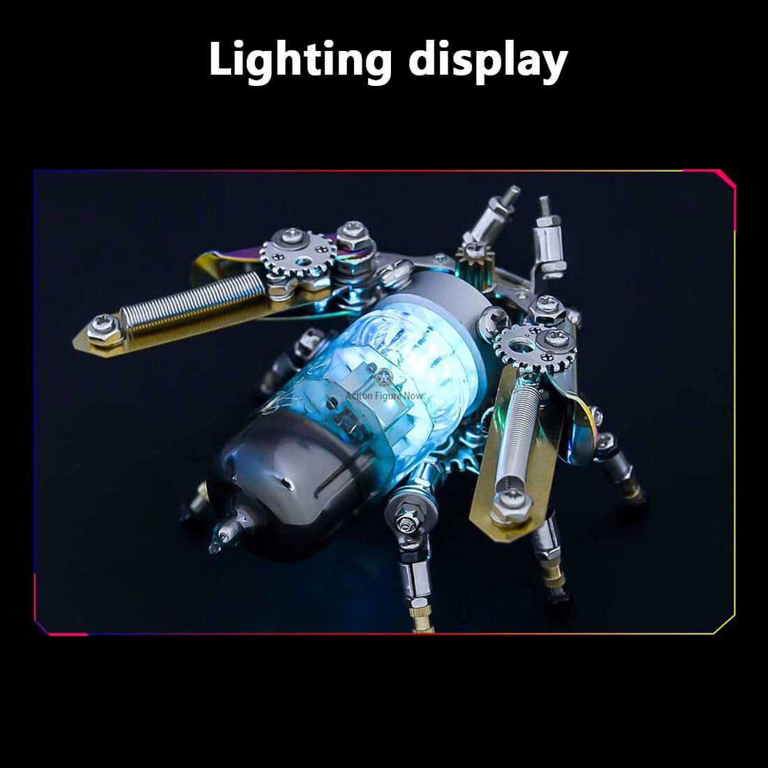 200-Piece Mechanical LED Firefly 3D Metal Puzzle: Insect Series 200-Piece Mechanical LED Firefly 3D Metal Puzzle: Insect Series