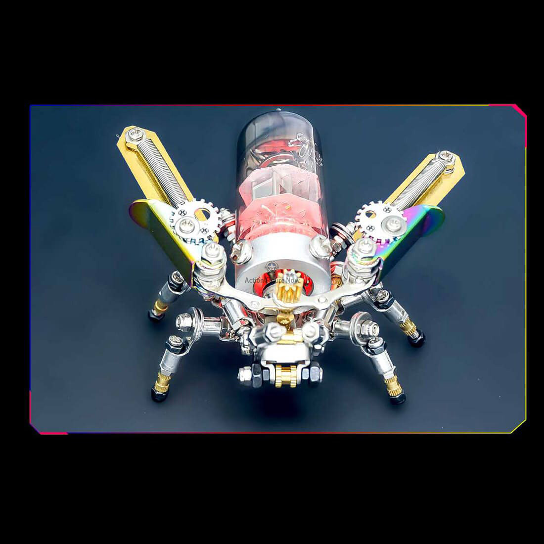 200-Piece Mechanical LED Firefly 3D Metal Puzzle: Insect Series 200-Piece Mechanical LED Firefly 3D Metal Puzzle: Insect Series