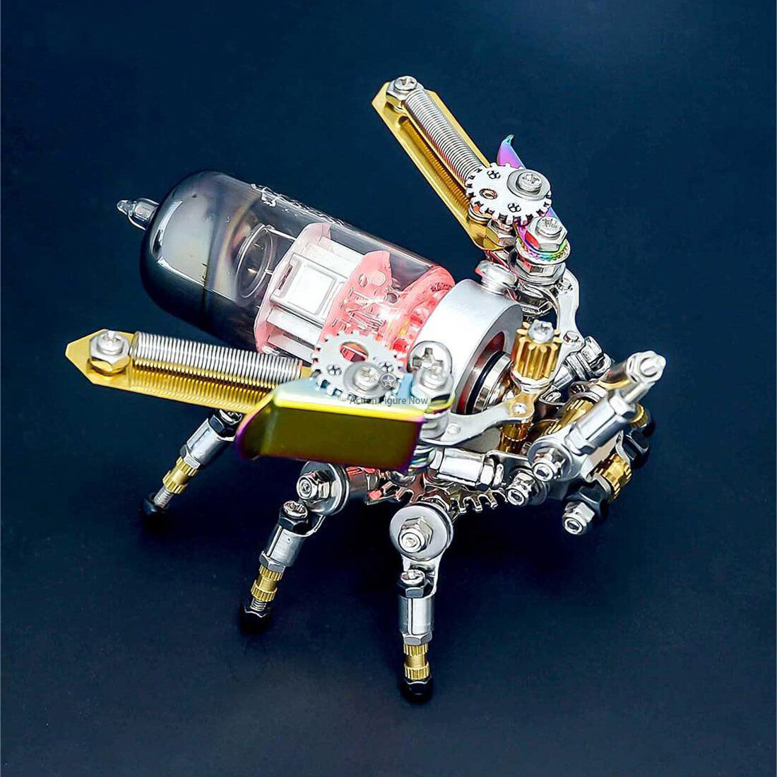200-Piece Mechanical LED Firefly 3D Metal Puzzle: Insect Series 200-Piece Mechanical LED Firefly 3D Metal Puzzle: Insect Series