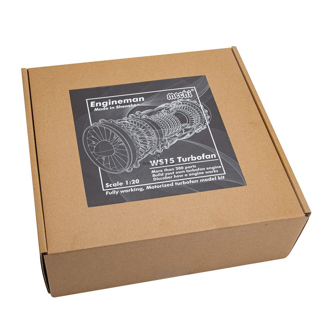 1/20 DIY Assembly Turbofan Fighter WS-15 Engine Model Building Kit (150+ Pieces) 1/20 DIY Assembly Turbofan Fighter WS-15 Engine Model Building Kit (150+ Pieces)
