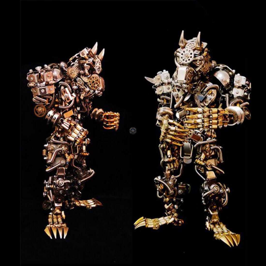 3D DIY Metal Assembly Werewolf Model Hyperrealistic Toy Set 3D DIY Metal Assembly Werewolf Model Hyperrealistic Toy Set