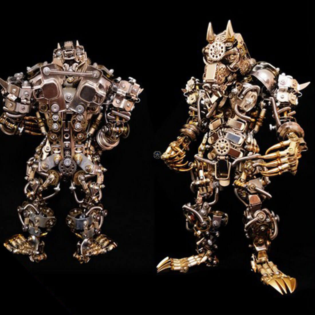 3D DIY Metal Assembly Werewolf Model Hyperrealistic Toy Set 3D DIY Metal Assembly Werewolf Model Hyperrealistic Toy Set