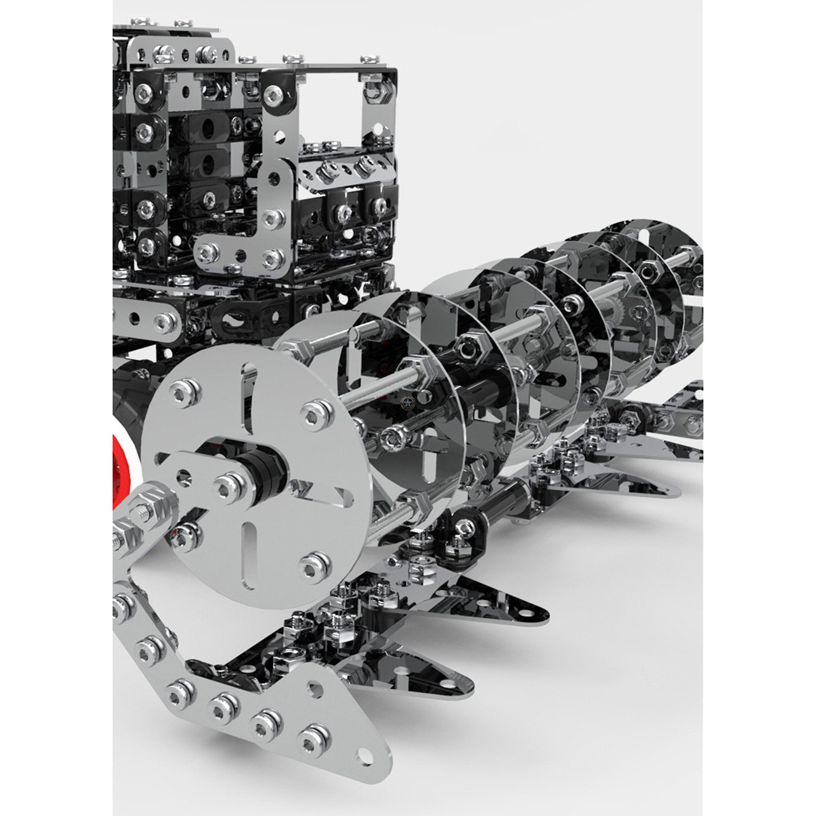 1054-Piece 3D Metal Assembly Gear-Drive Big Farm Harvester Vehicle Model Kit 1054-Piece 3D Metal Assembly Gear-Drive Big Farm Harvester Vehicle Model Kit