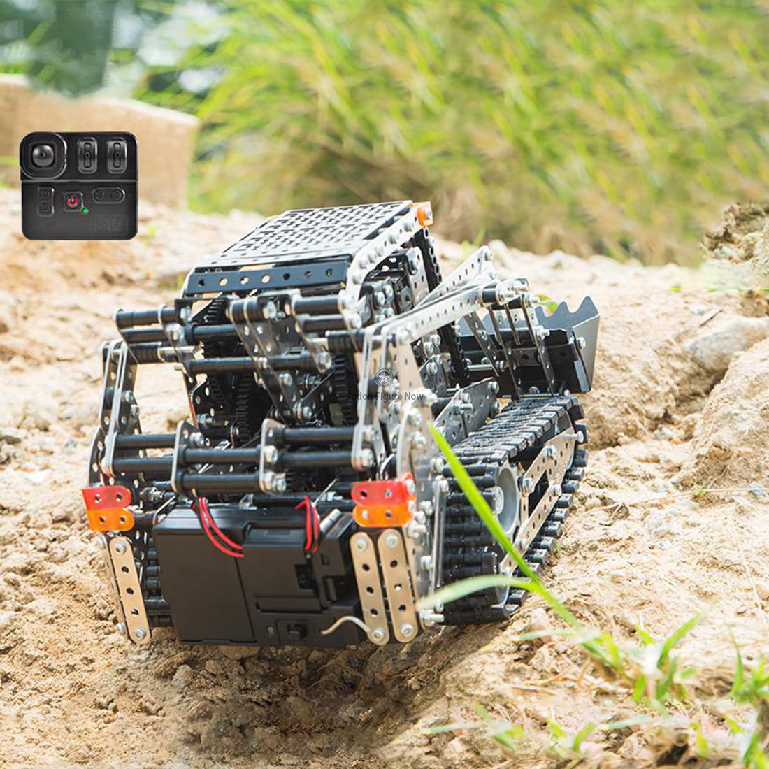 1150-Piece 9-Channel Remote Control Bulldozer 3D Metal Assembly Model Kit Construction Toy 1150-Piece 9-Channel Remote Control Bulldozer 3D Metal Assembly Model Kit Construction Toy