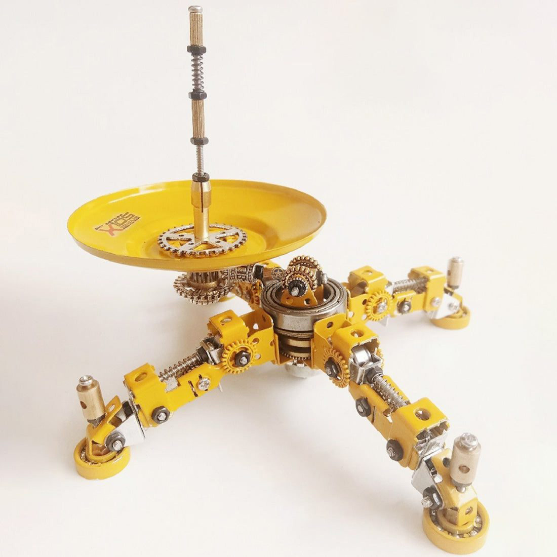 118-Piece Brass DIY Metal Laser Barrel Model Building Kit with Phone Holder 118-Piece Brass DIY Metal Laser Barrel Model Building Kit with Phone Holder