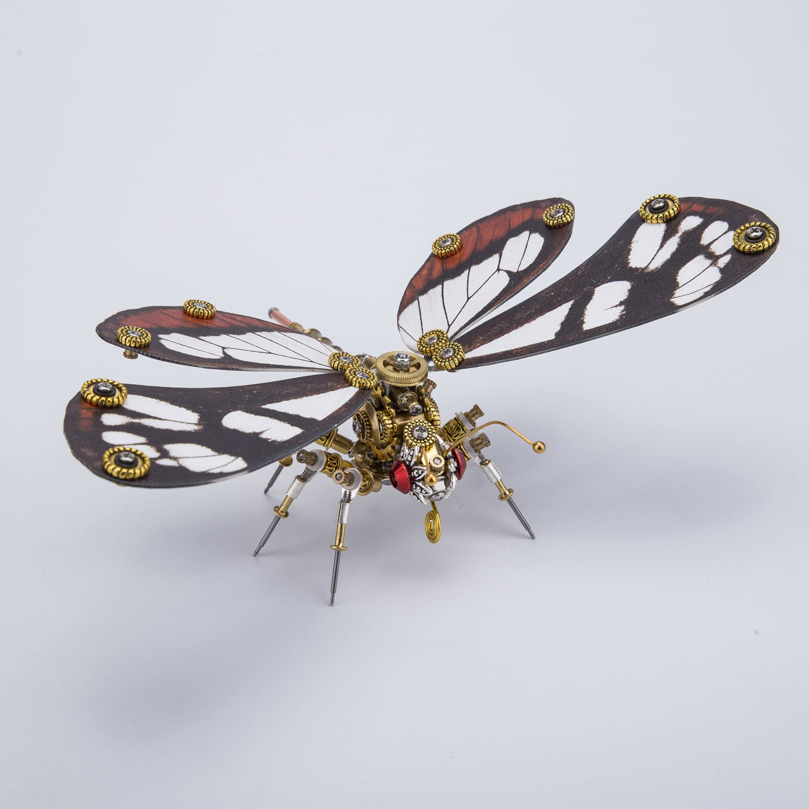 Steampunk Greta Oto Footed Butterfly 3D Metal Puzzle Model Steampunk Greta Oto Footed Butterfly 3D Metal Puzzle Model