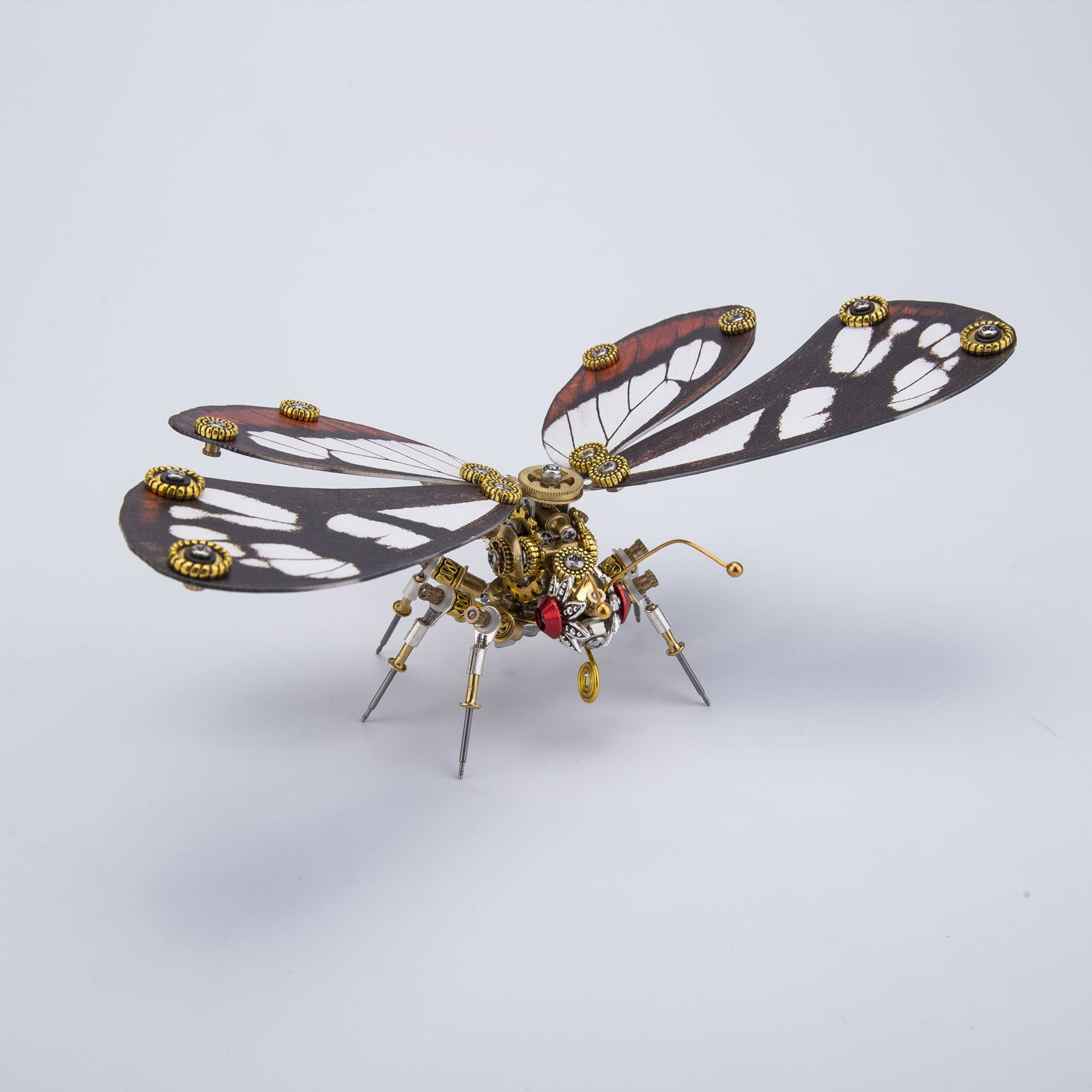 Steampunk Greta Oto Footed Butterfly 3D Metal Puzzle Model Steampunk Greta Oto Footed Butterfly 3D Metal Puzzle Model