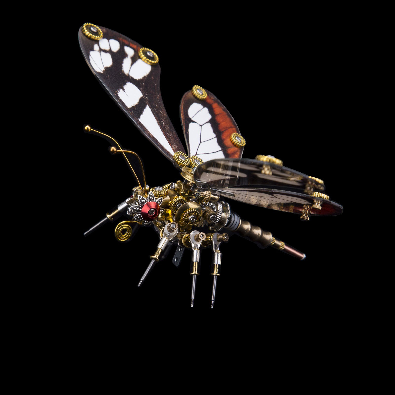 Steampunk Greta Oto Footed Butterfly 3D Metal Puzzle Model Steampunk Greta Oto Footed Butterfly 3D Metal Puzzle Model