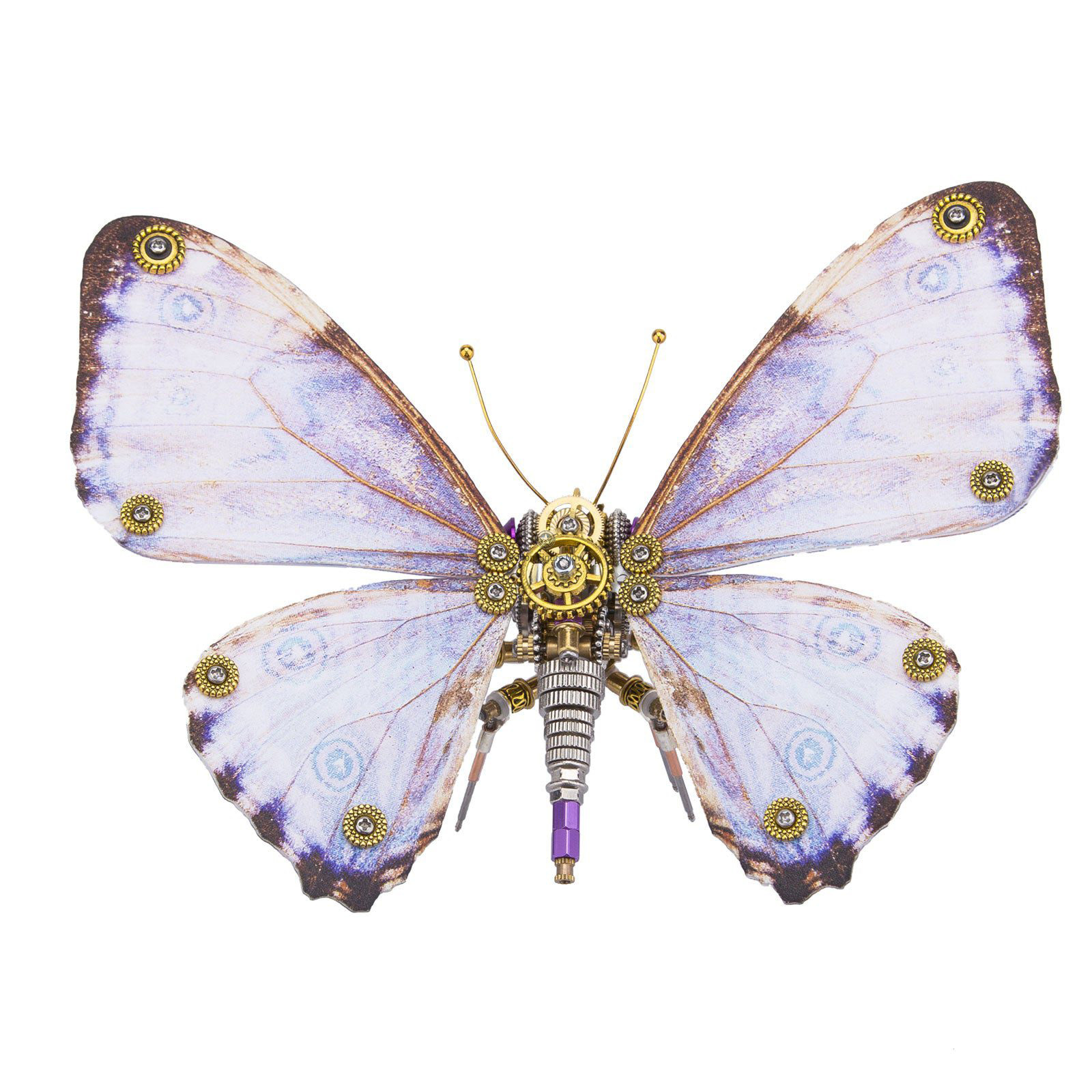 Steampunk Morpho Butterfly Metal Model Steampunk Morpho Butterfly Metal Model