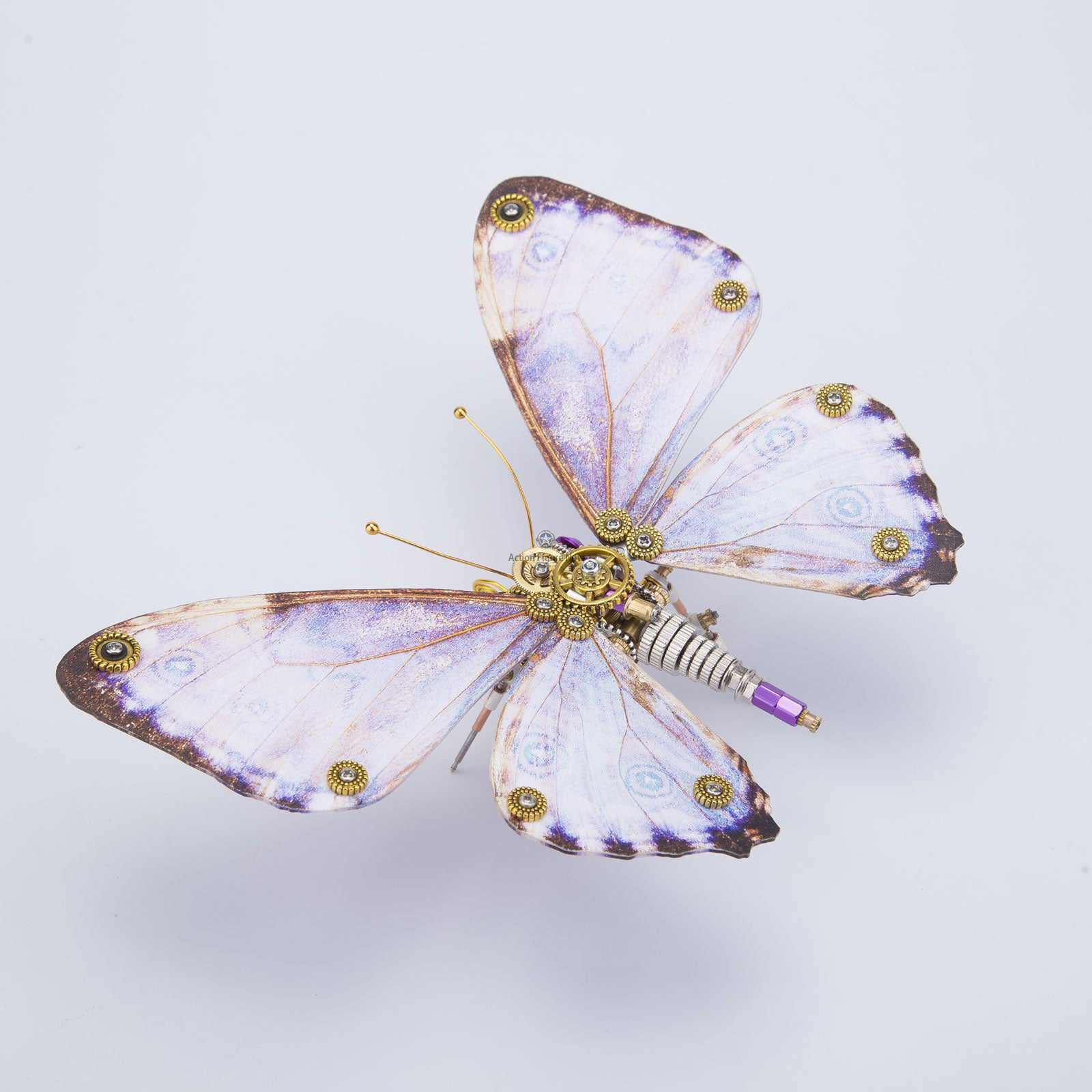Steampunk Morpho Butterfly Metal Model Steampunk Morpho Butterfly Metal Model