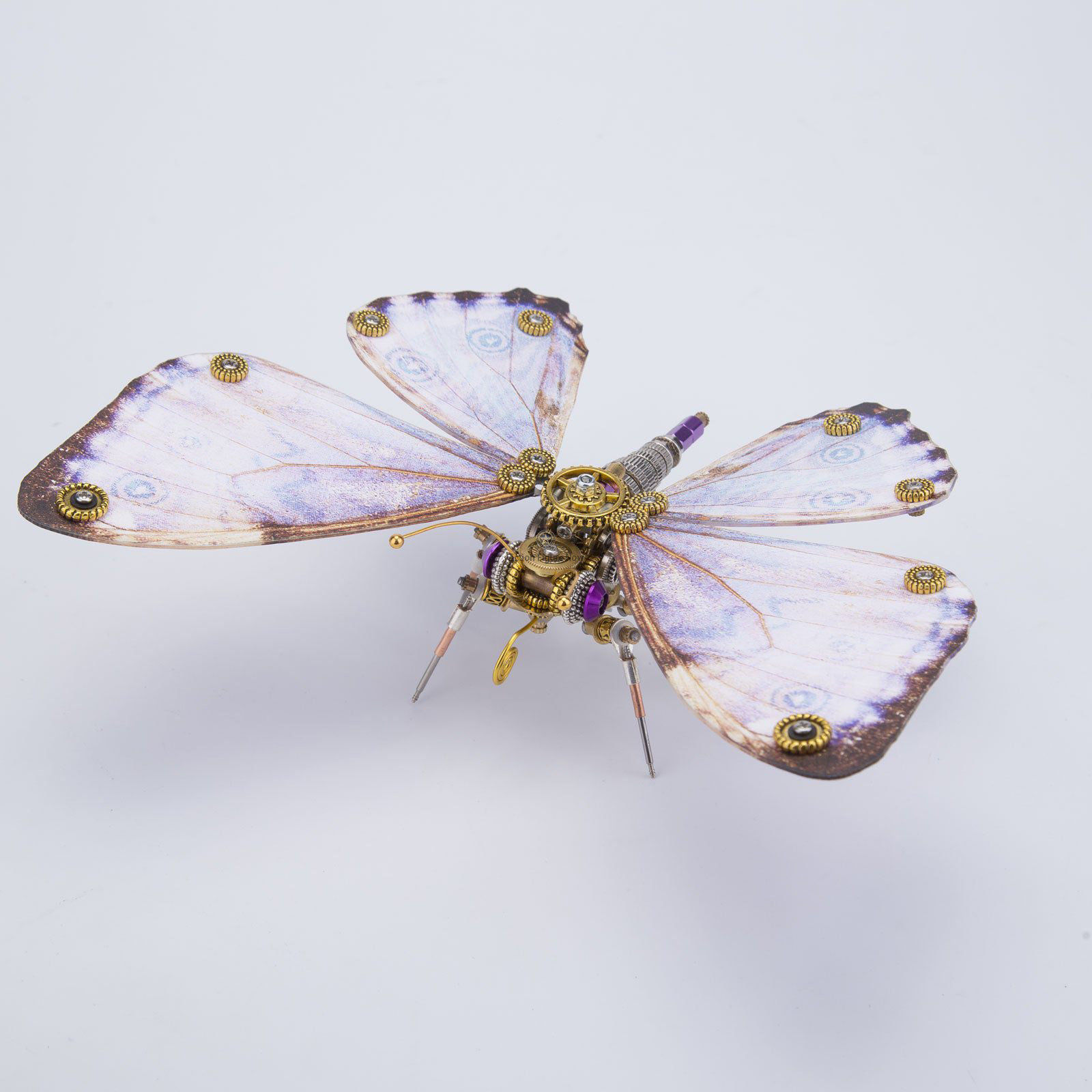 Steampunk Morpho Butterfly Metal Model Steampunk Morpho Butterfly Metal Model