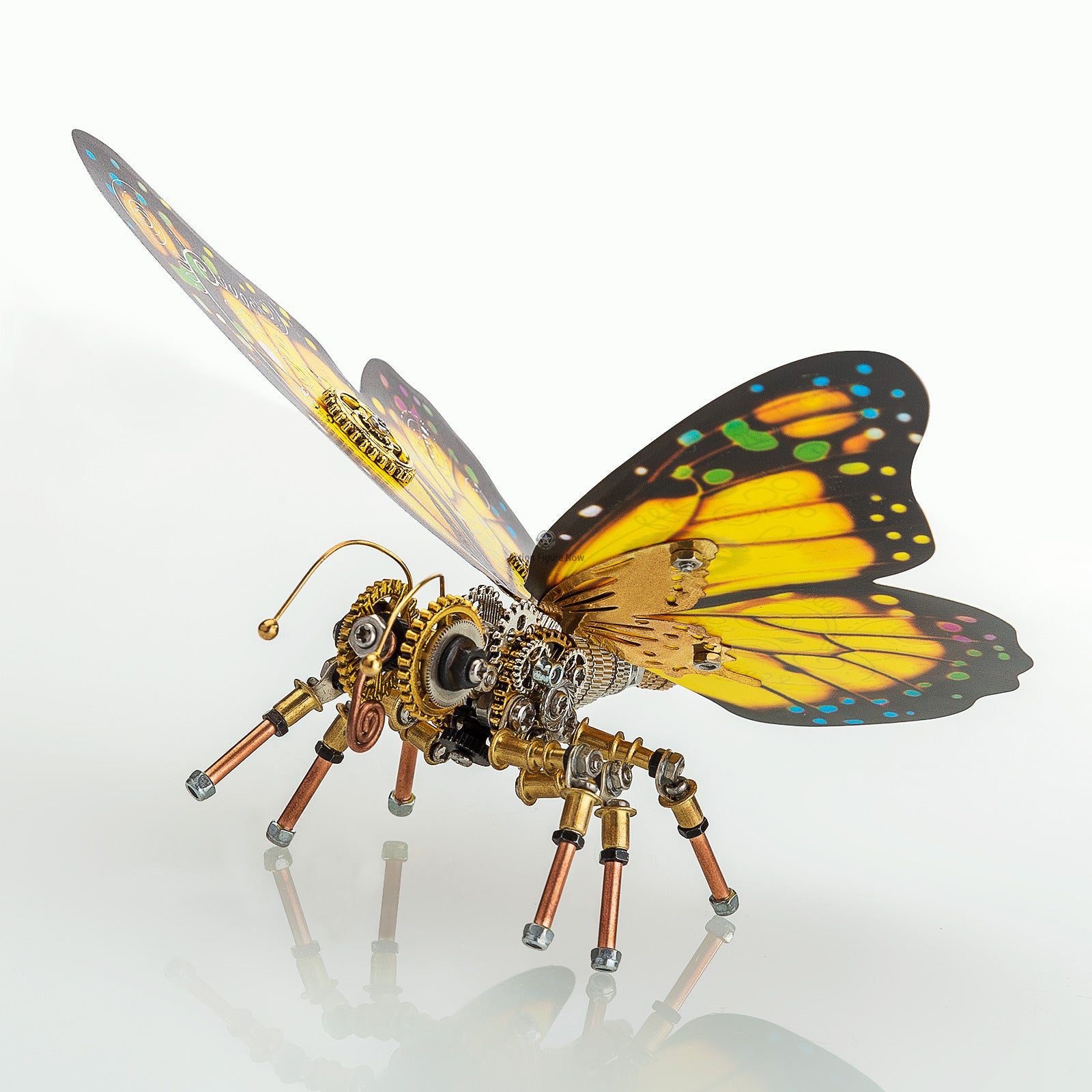 3D Metal Puzzle Tiger Swallowtail Butterfly Assembly Model 3D Metal Puzzle Tiger Swallowtail Butterfly Assembly Model