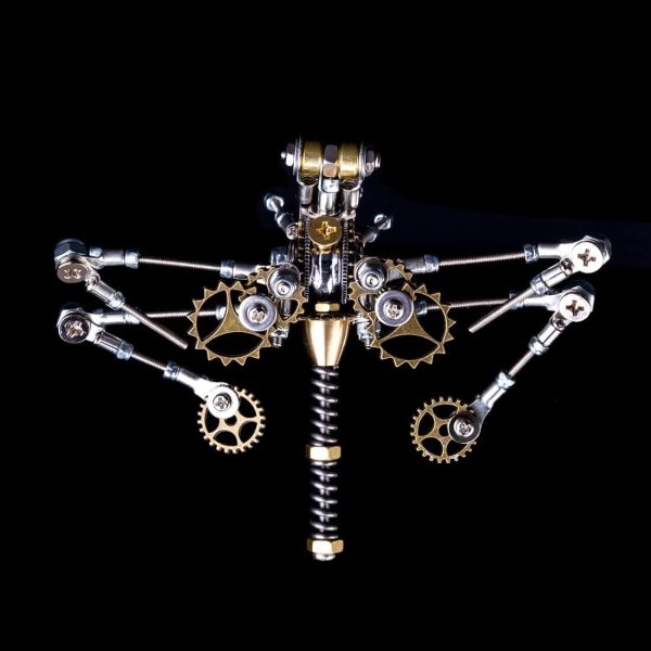 152-Piece 3D Metal DIY Dragonfly Puzzle Model