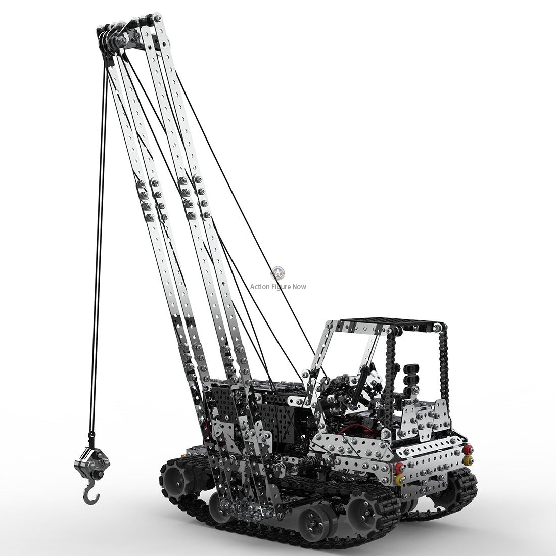 1745Pcs DIY Stainless Steel Assembled RC Car Crane Model 2.4G 10CH 1745Pcs DIY Stainless Steel Assembled RC Car Crane Model 2.4G 10CH