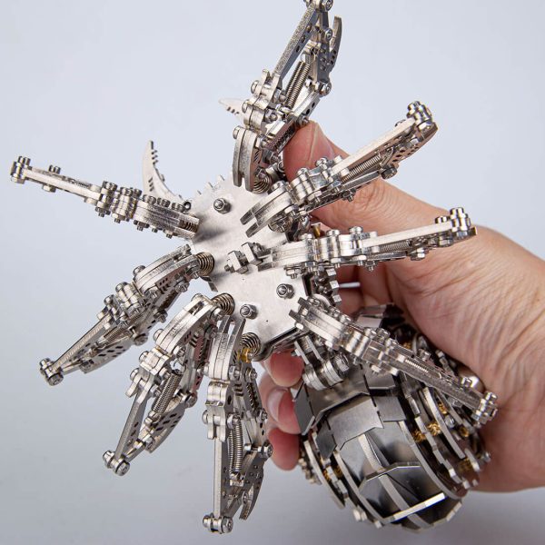 203-Piece DIY Mini Jumping Spider 3D Metal Puzzle Model