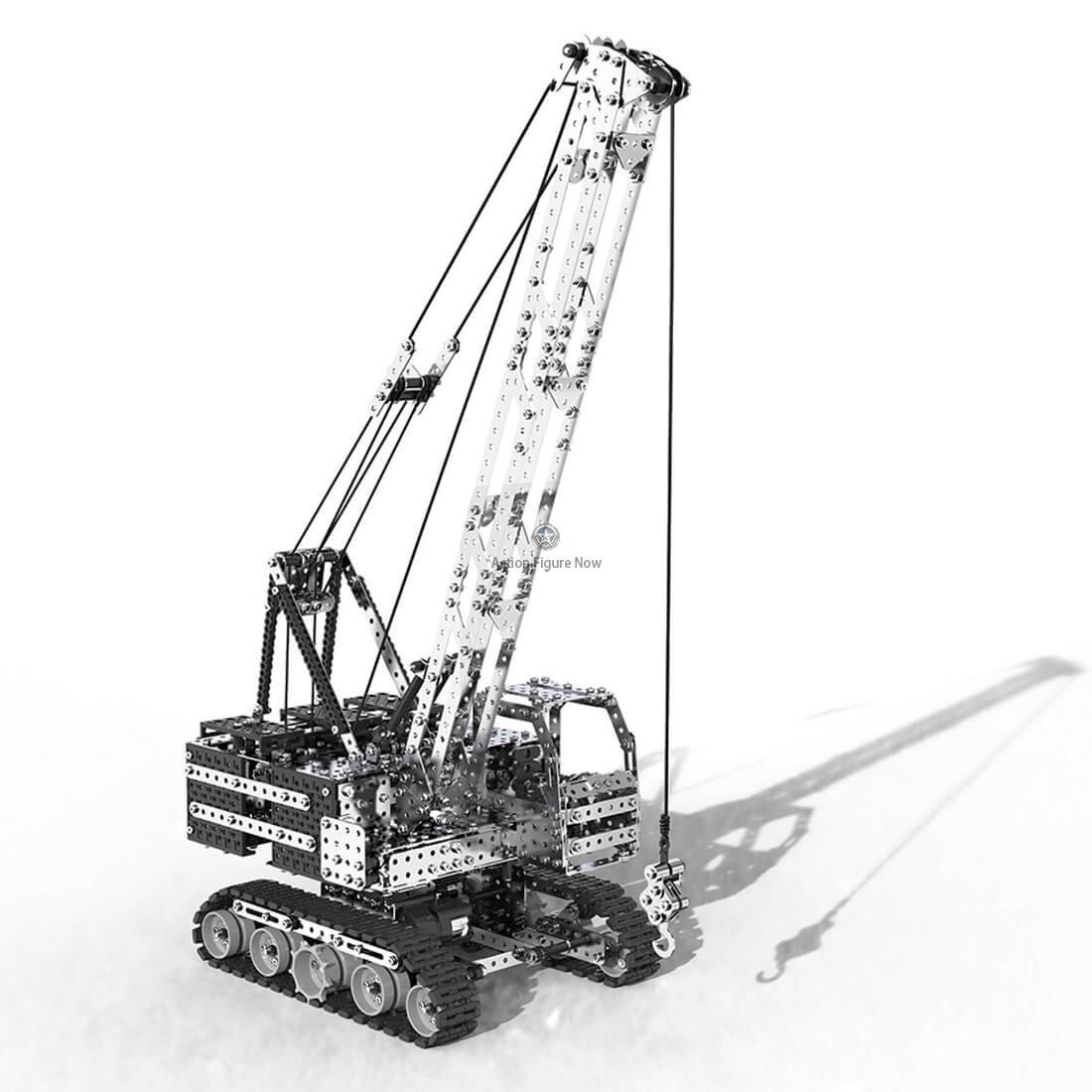 DIY Assembly 2152Pcs Stainless Steel 2.4G 12CH Remote Control Crawler Crane Building Blocks Crane Toy DIY Assembly 2152Pcs Stainless Steel 2.4G 12CH Remote Control Crawler Crane Building Blocks Crane Toy
