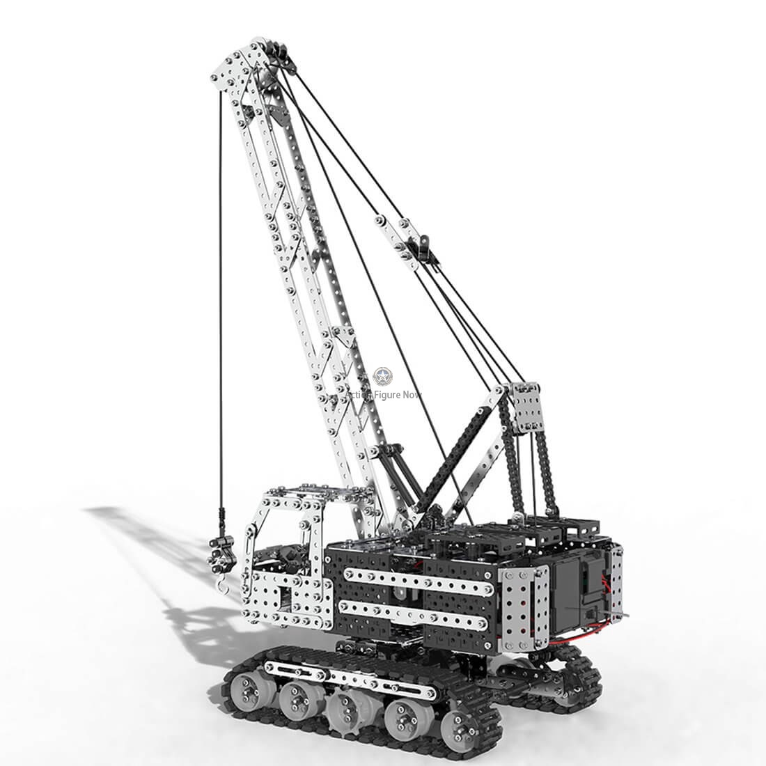 DIY Assembly 2152Pcs Stainless Steel 2.4G 12CH Remote Control Crawler Crane Building Blocks Crane Toy DIY Assembly 2152Pcs Stainless Steel 2.4G 12CH Remote Control Crawler Crane Building Blocks Crane Toy
