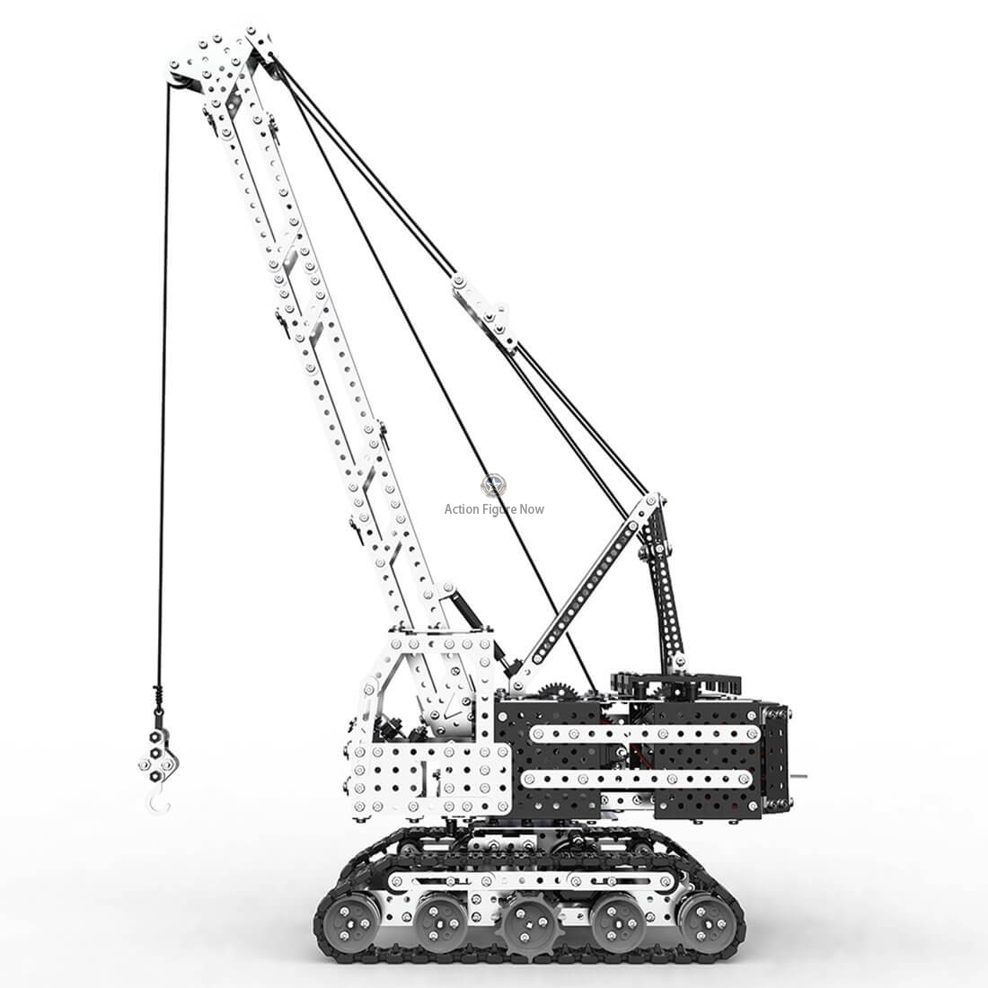 DIY Assembly 2152Pcs Stainless Steel 2.4G 12CH Remote Control Crawler Crane Building Blocks Crane Toy DIY Assembly 2152Pcs Stainless Steel 2.4G 12CH Remote Control Crawler Crane Building Blocks Crane Toy