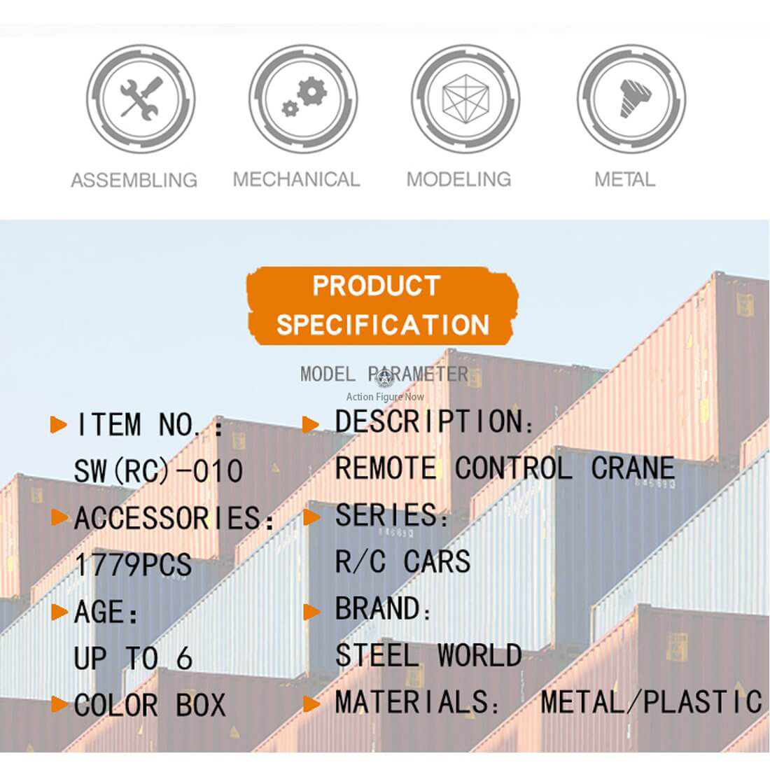 DIY Assembly 2152Pcs Stainless Steel 2.4G 12CH Remote Control Crawler Crane Building Blocks Crane Toy DIY Assembly 2152Pcs Stainless Steel 2.4G 12CH Remote Control Crawler Crane Building Blocks Crane Toy