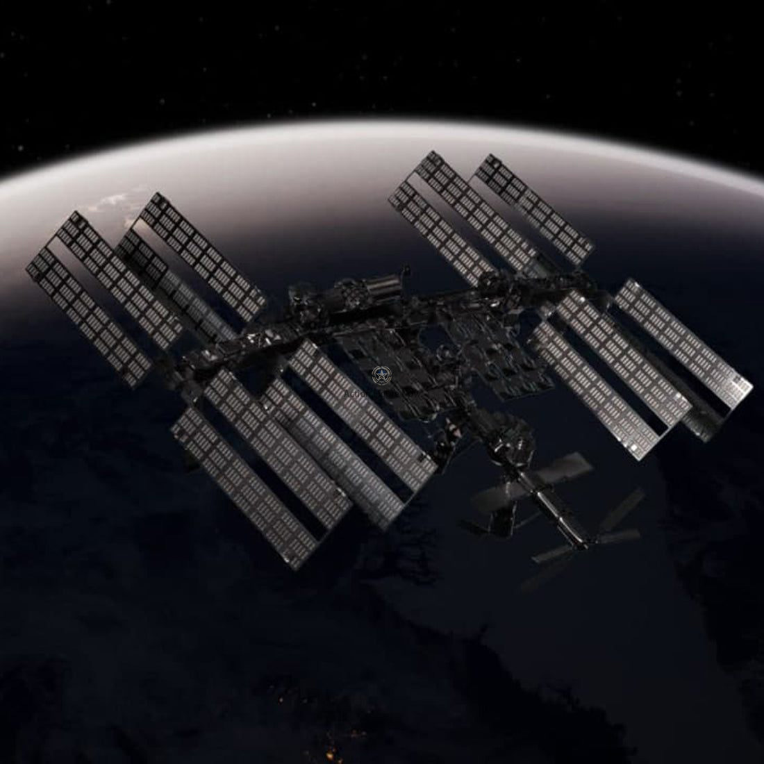 250PCS 3D Metal Puzzle International Space Station Model Kit: Build Your Own Astronaut Lodge 250PCS 3D Metal Puzzle International Space Station Model Kit: Build Your Own Astronaut Lodge