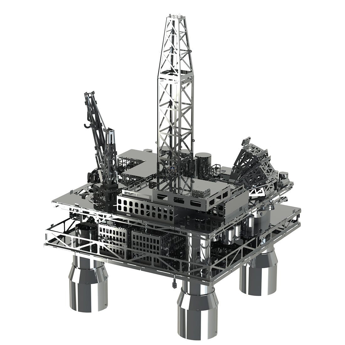 250-Piece Mechanical Oil Platform 3D Puzzle: The Ultimate Treasure-Finding Challenge 250-Piece Mechanical Oil Platform 3D Puzzle: The Ultimate Treasure-Finding Challenge