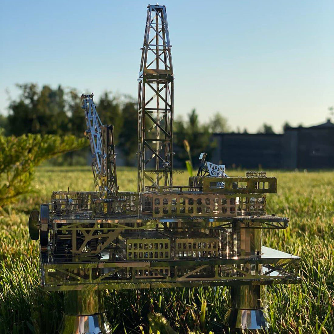 250-Piece Mechanical Oil Platform 3D Puzzle: The Ultimate Treasure-Finding Challenge 250-Piece Mechanical Oil Platform 3D Puzzle: The Ultimate Treasure-Finding Challenge